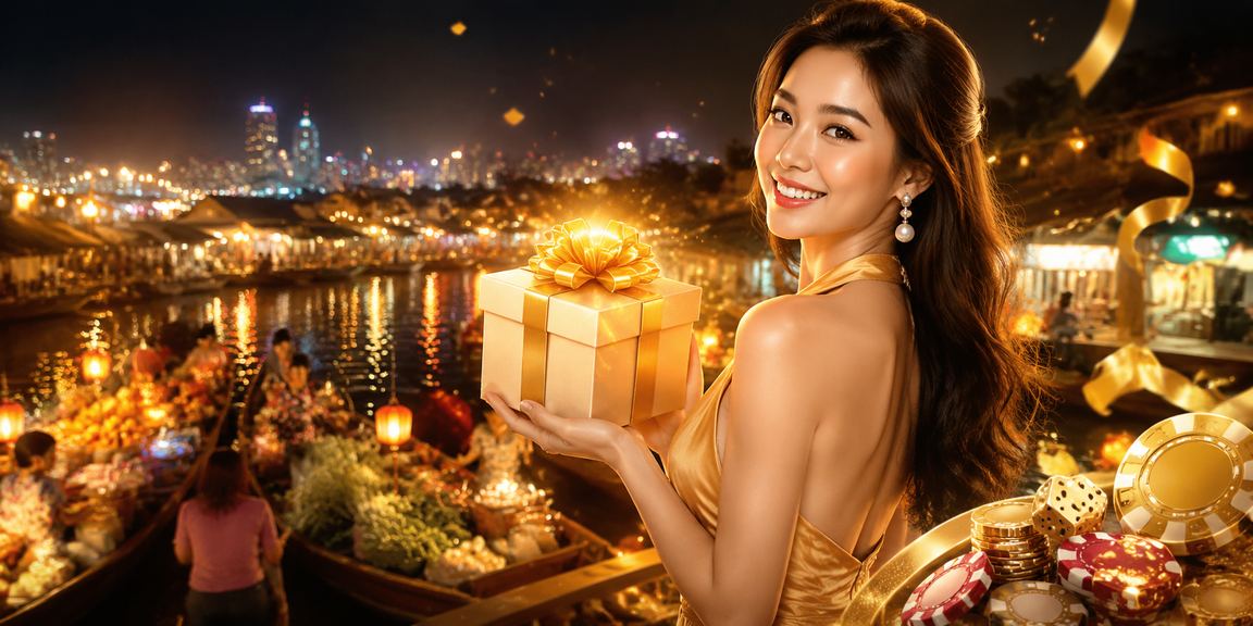 Không gian giải trí buổi tối tại chợ đêm Hà Nội với casino di động