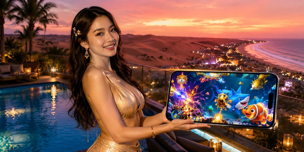 Trải nghiệm game bắn cá trực tuyến tại bãi biển Mũi Né qua điện thoại